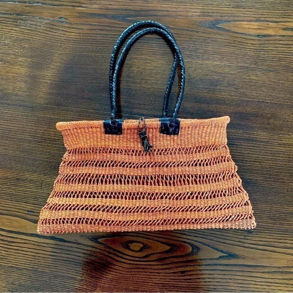 Wicker hand bag - Picture 2 of 11